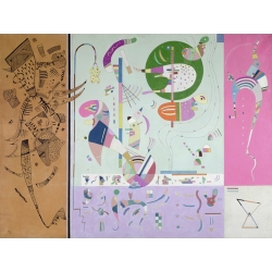Quadro, stampa su tela. Wassily Kandinsky, Parties diverses