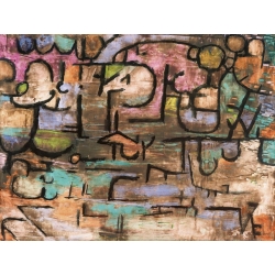 Wall art print and canvas. Paul Klee, After the Flood