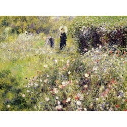 Tableau sur toile. Pierre-Auguste Renoir, Paysage d'été