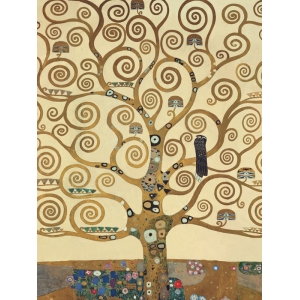 Leinwandbilder. Gustav Klimt, Der Lebensbaum (detail)