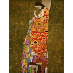 Wall art print and canvas. Gustav Klimt, Hope