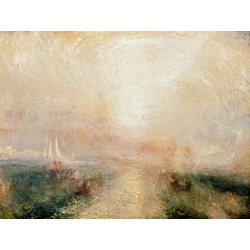 Wall art print and canvas. William Turner, Yacht Approaching the Coast