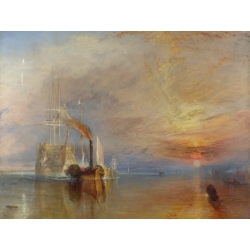 Wall art print and canvas. William Turner, The Fighting Temeraire