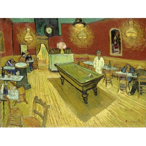 Leinwandbilder. Vincent van Gogh, Caféterrasse bei Nacht (detail)