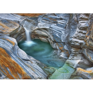 Cuadros naturaleza en canvas. Krahmer, Valle Verzasca, Suiza