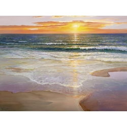 Wall art print and canvas. Adriano Galasso, Sunrise on the Shoreline