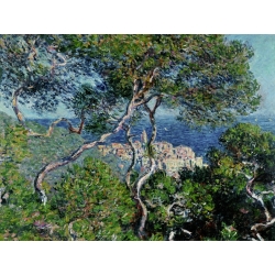 Leinwandbilder. Claude Monet, Ansicht von Bordighera, Italien