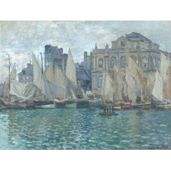 Wall art print and canvas. Claude Monet, The Museum at Le Havre