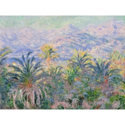 Quadro, stampa su tela. Claude Monet, Palme a Bordighera