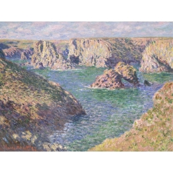 Tableau sur toile. Claude Monet, Port Domois, Belle Isle