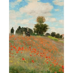 Leinwandbilder. Claude Monet, Mohnblumen (detail)