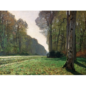Quadro, stampa su tela. Claude Monet, Il pavé di Chailly