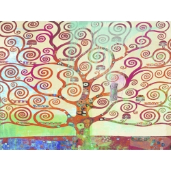 Quadro, stampa su tela. Eric Chestier, Klimt's Tree 2.0
