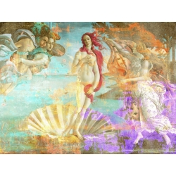 Wall art print and canvas. Eric Chestier, Botticelli's Venus 2.0