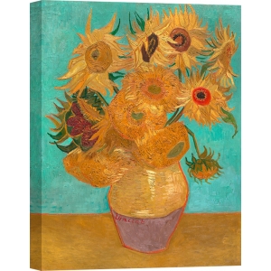 Tableau sur toile. Vincent van Gogh, Tournesols