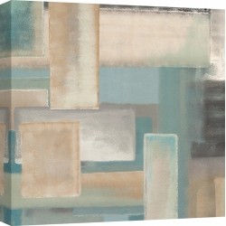 Cuadro abstracto moderno en canvas. Italo Corrado, Aqua I