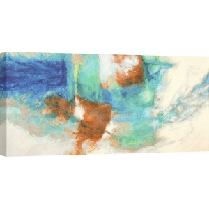Cuadro abstracto azul en canvas. Jean-Luc Demos, Universe