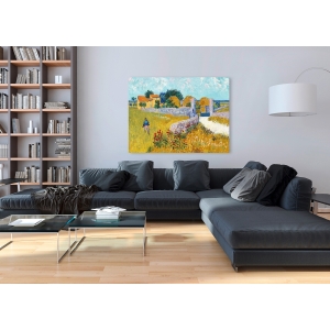 Wall art print and canvas. Vincent van Gogh, Farmhouse in Provence