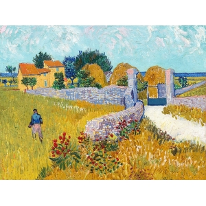Leinwandbilder. Vincent van Gogh, Landhaus in der Provence