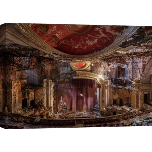 Wall art print Richard Berenholtz, Abandoned Theatre, New Jersey I