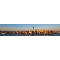 Leinwandbilder. Berenholtz, Manhattan panarama with One WTC