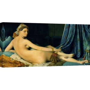Leinwandbilder. Jean-Auguste-Dominique Ingres, Die große Odaliske 