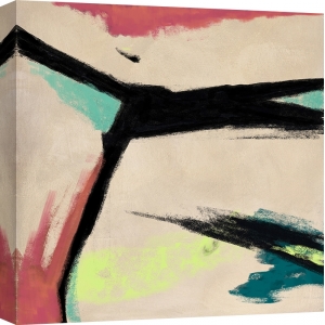 Cuadro abstracto moderno en canvas. Caine Roland, Attitude II
