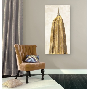 Quadro, stampa su tela. Joannoo, Skyscraper II (Oro)