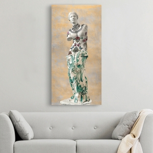 Modern Wall Art Print and Canvas. Tattoo Venus Statue