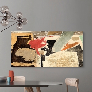 Abstrakte Bilder auf Leinwand für Wohnzimmer, Stone Garden