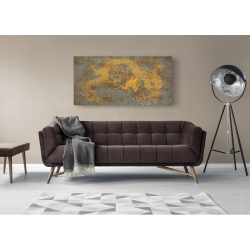 Wall art print and canvas. Joannoo, Golden Dragon