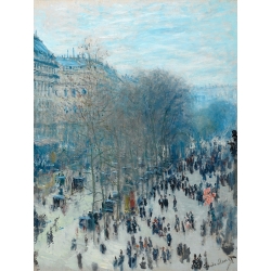 Tableau sur toile. Claude Monet, Boulevard des Capucines