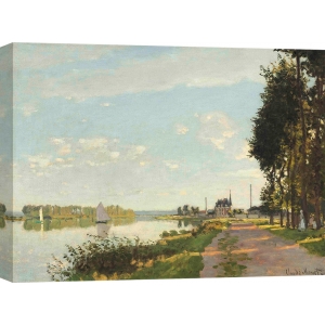 Wall Art Print and Canvas. Claude Monet, Argenteuil