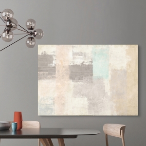 White abstract art. Wall Art Print and Canvas. Subtle Education