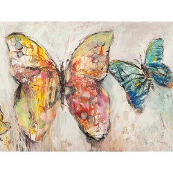 Bilder auf Leinwand. Luigi Florio, Schmetterlinge im Flug I.