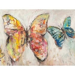 Wall Art Print and Canvas. Butterflies I