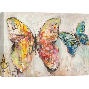 Wall Art Print and Canvas. Butterflies I