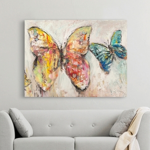 Wall Art Print and Canvas. Butterflies I