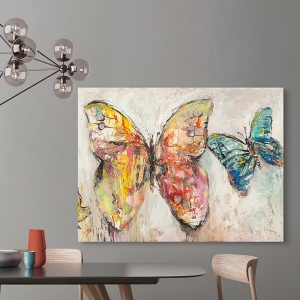 Wall Art Print and Canvas. Butterflies I