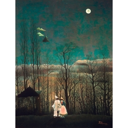 Wall Art Print and Canvas. Henri Rousseau, Carnival Evening