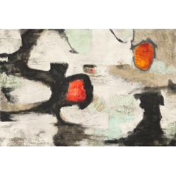Cuadro abstracto moderno en canvas. Stone Jim, Stepping stones