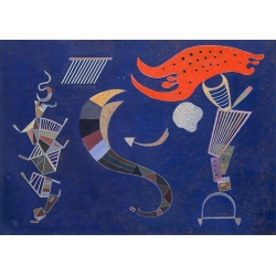Bilder auf Leinwand. Wassily Kandinsky, La flèche, 1943 (Februar)