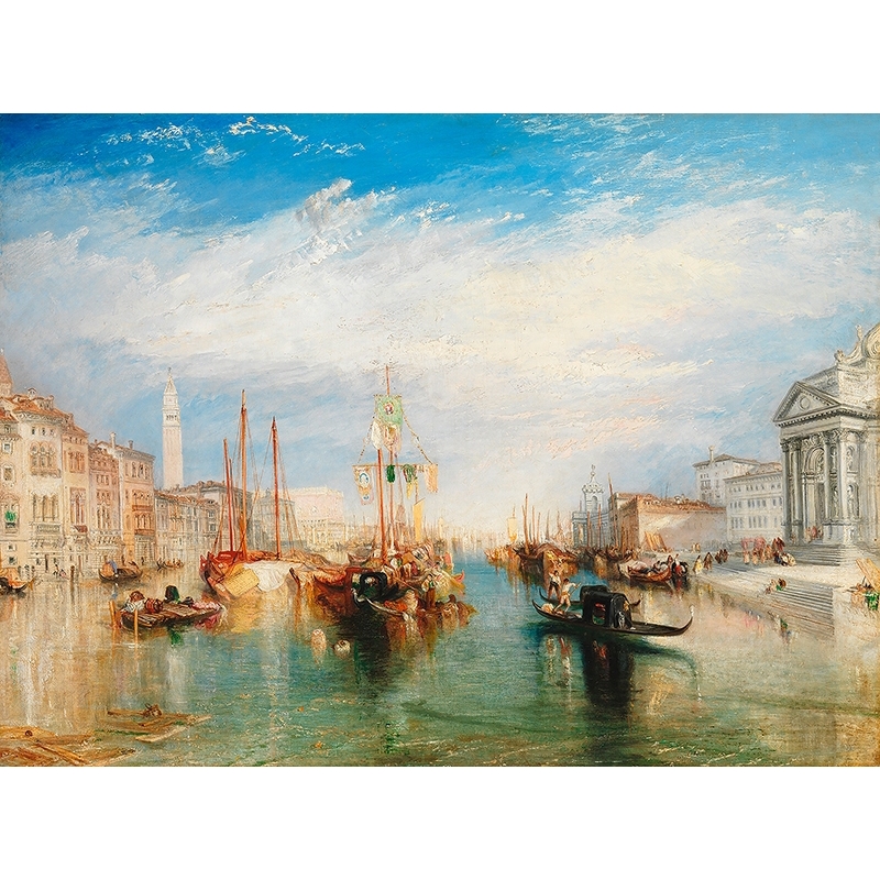 Bilder Leinwand. William Turner, Venedig, von Madonna della Salute