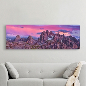 Wall Art Print, Canvas. Landscape Photography. Mountains, Italy