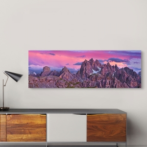 Wall Art Print, Canvas. Landscape Photography. Mountains, Italy