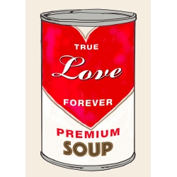 Cuadro pop en canvas. Carlos Beyon, Love Soup