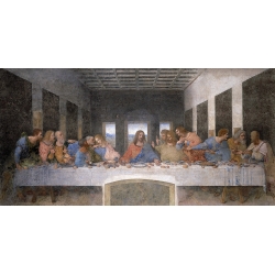 Wall art print and canvas. Leonardo da Vinci, The Last Supper