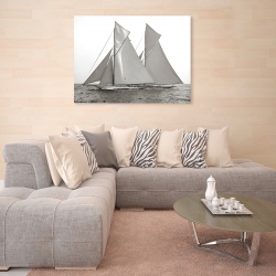 Sailing Prints, Posters and Canvas. Columbia and Shamrock Sailing