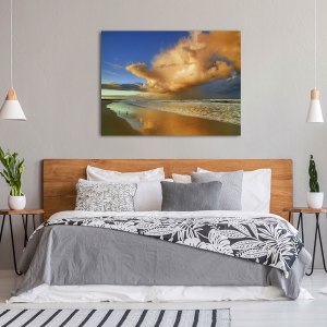 Wall art print and canvas. Krahmer, Sunset on the ocean, New South Wales, Australia
