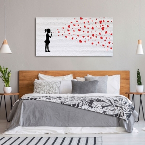 Wall art print and canvas. Masterfunk Collective, Sowing the seeds of Love